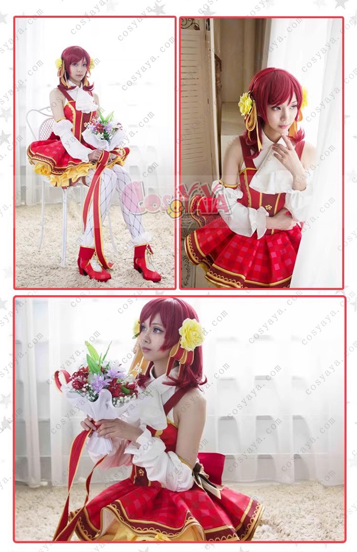 西木野真姫 フラワーブーケ編 コスプレ衣装