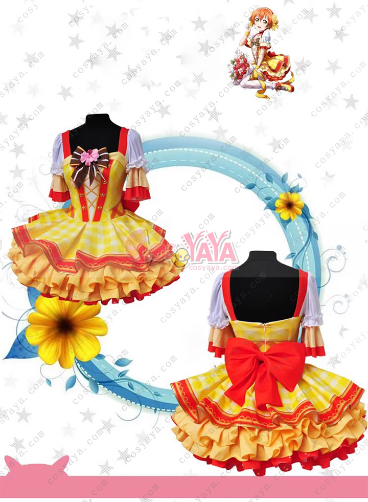 星空凛 コスプレ衣装 フラワーブーケ篇