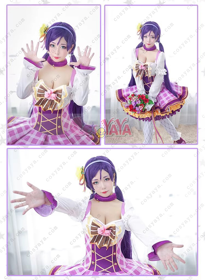 東條希コスプレ衣装 フラワーブーケ編覚醒