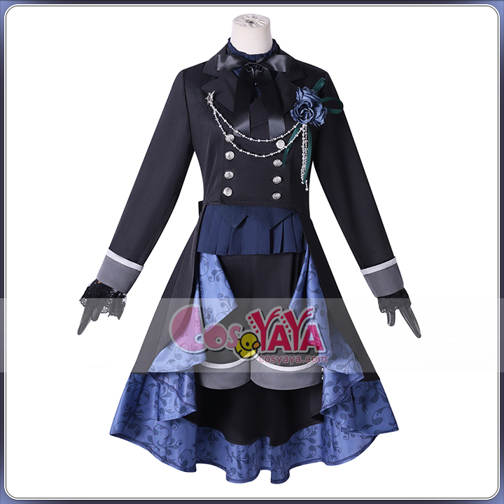 黒執事 シエル 黒バラ コスプレ衣装 セット
