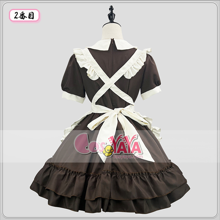 ロリータ メイド ドレス