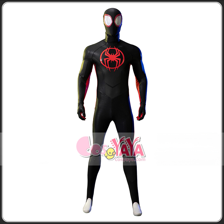 Spider-Verse Miles Morales jumpsuit cosplay costume