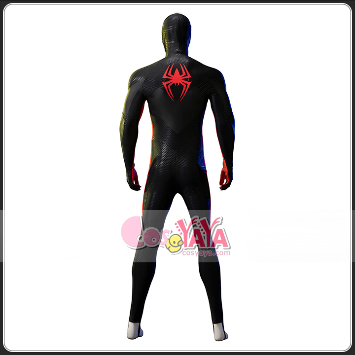 スパイダーマン スパイダーバース マイルスモラレス コスプレ衣装 フルセット