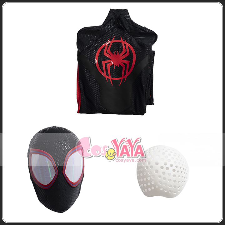 スパイダーマン スパイダーバース マイルスモラレス ジャンプスーツ コスプレ衣装