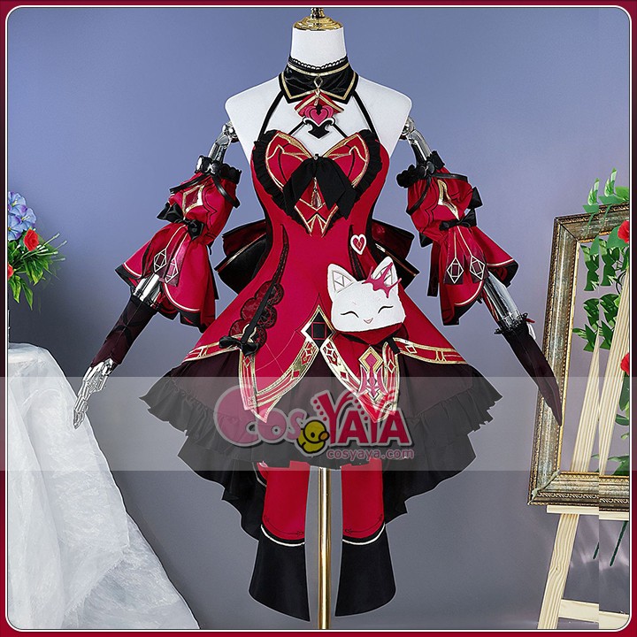 花火 虚構遊戯 コスプレ フルセット お面付き