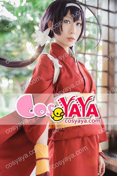 文スト 泉鏡花 赤い 上品浴衣風 コスプレ衣装 文豪ストレイドッグス