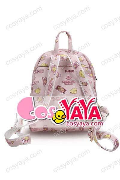 ピンク 大容量 カードキャプターさくら 木之本桜 コスプレ道具風 ディバッグ リュックサック 学生かばん