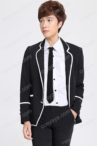 韓国アイドルスーツ風 男子高校生制服衣装