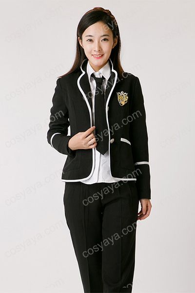 韓国女子スーツ風制服衣装