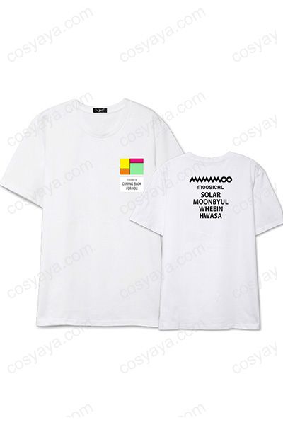 MAMAMOOライブ応援Tシャツ衣装