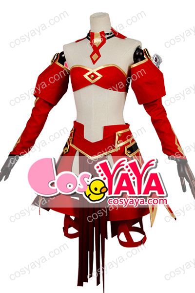 Fate Apocrypha 赤セイバー モードレッド戦闘コスプレ衣装 FGO モード