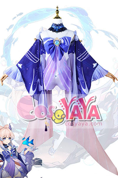原神 Genshin 珊瑚宮心海（さんごのみや ここみ）ハロウィン コスプレ衣装