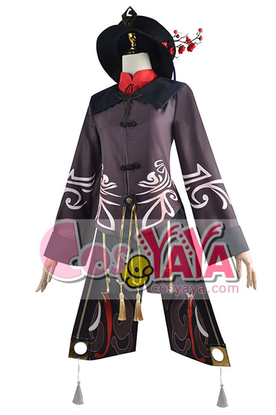 原神 Genshin 胡桃 フータオ -Hu Tao 堂主 全身セット コスプレ衣装ハロウィン