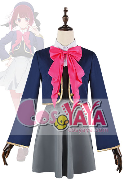 『推しの子』 おしのこ 有馬加奈 星野 瑠美衣-ルビー コスプレ衣装 制服ドレスセット