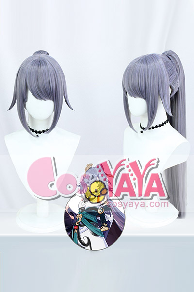 崩壊3 符華-フカ 雲墨丹心 コスプレ ウィッグ