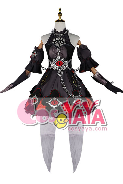 崩壊3rd Honkai Impact 3rd ゼーレ・フェレライ・双生の彼岸花 里人格 黒ゼーレ コスプレ衣装
