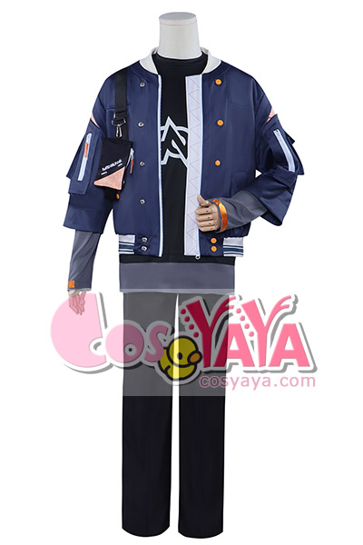 ゼンレスゾーンゼロ Zenless Zone Zero 主人公 アキラ 繩匠哲 コスプレ衣装(ショルダーバッグは含まれません)