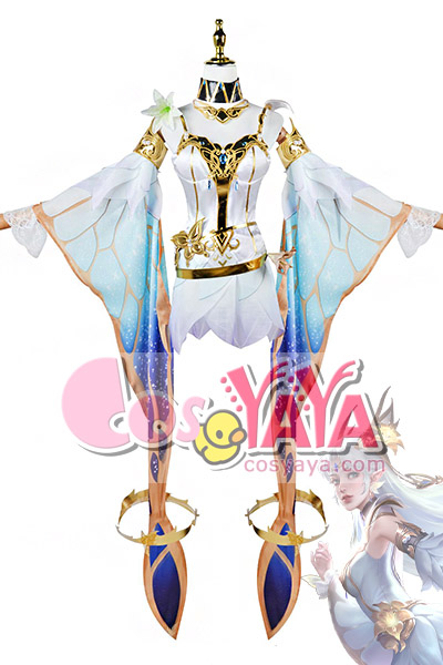 王者栄耀 Honor of Kings 貂蝉（ちょうせん） 金色の夏夜の夢 コスプレ衣装