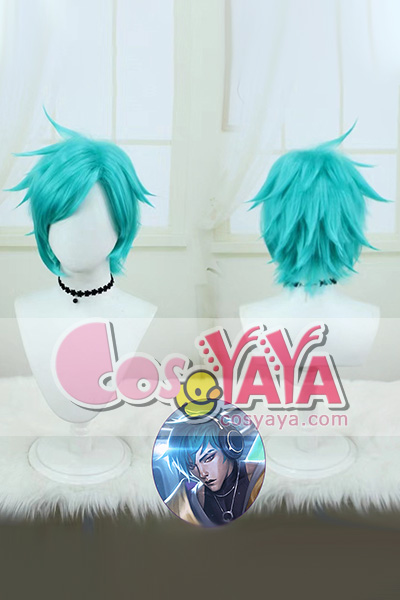リーグ・オブ・レジェンド LOL HEARISTEEL 心の鋼 アフェリオス コスプレウィッグ