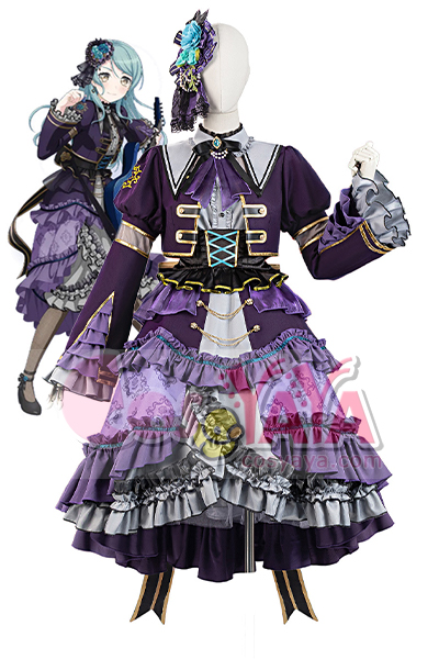 bangdream 冰川纱夜 コスプレ衣装