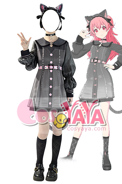 プロセカ 桃井愛莉 pretty silver tabby コスプレ衣装