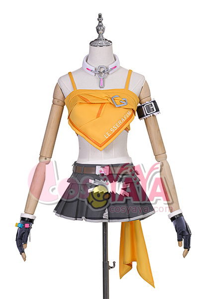 オーバーウォッチ2x LE SSERAFIM マーシー コスプレ衣装