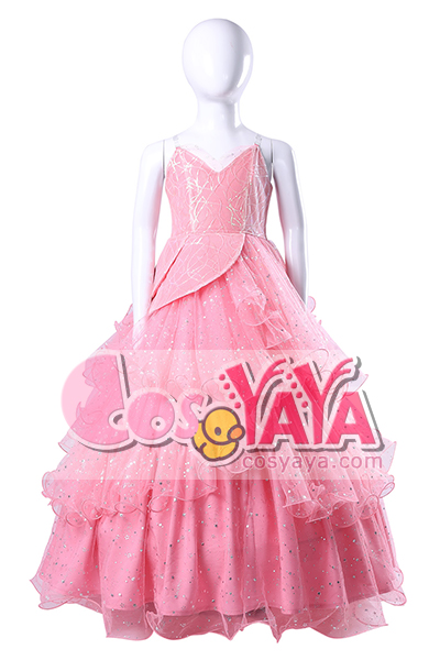 ウィキッド グリンダ ピンクのドレス コスプレ衣装