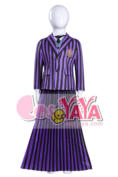 ウェンズデー パープル スクール制服