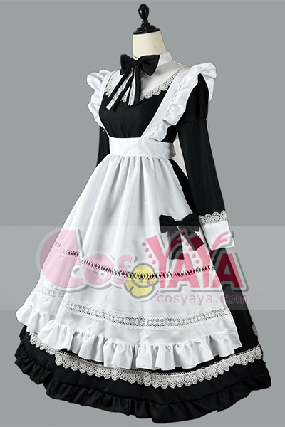 英国クラシック長袖メイド服