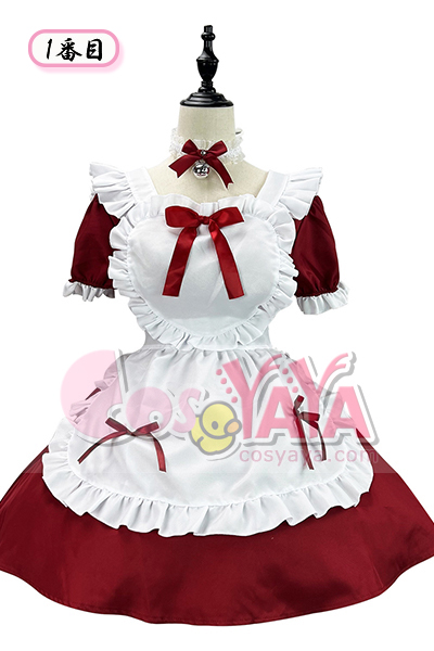 アリス風ロリータ黒メイド服