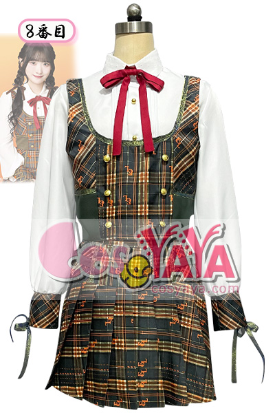 ＝LOVE（イコールラブ）19thシングル表題曲『ラブソングに襲われる』衣装 