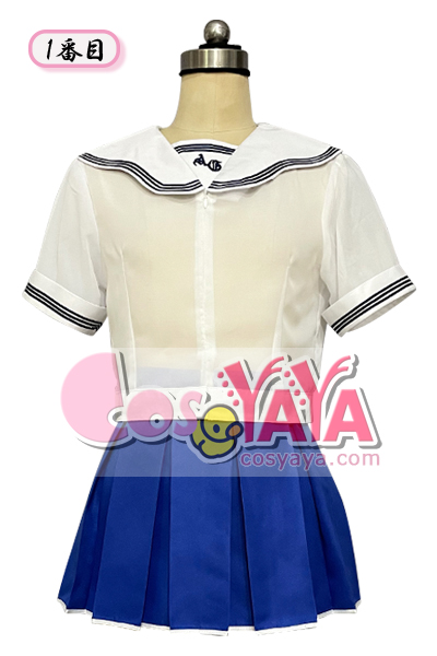 新品 夏セーラー服 半袖 上下セット