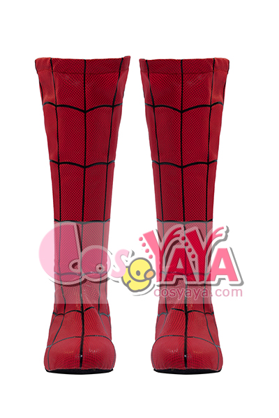 スパイダーマン:ブランニュー・デイ ピーター・パーカー コスプレ靴 ブーツ