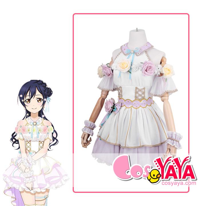 Love Live! ラブライブ! 園田海未 フラワーフェスティバル編 コスプレ衣装